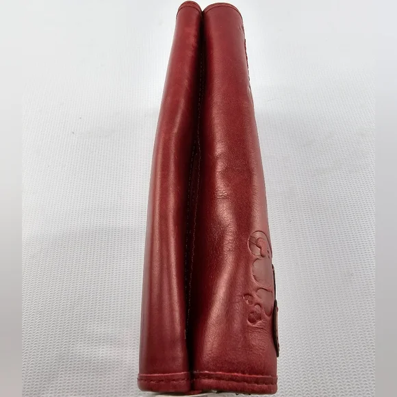 Fossil Women's Red Hayley Flip Wallet - Picture 4 of 9